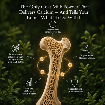 Goatly Goat Milk Powder for Strong Bones 50+